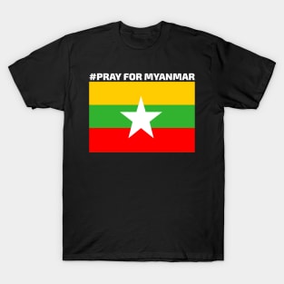 Pray For Myanmar T-Shirt
